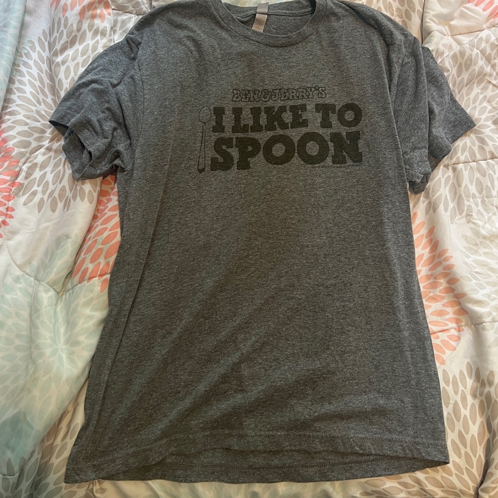 Ben and Jerry’s I like to spoon tee